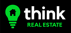 Think Real Estate Logo, Panama City, Florida